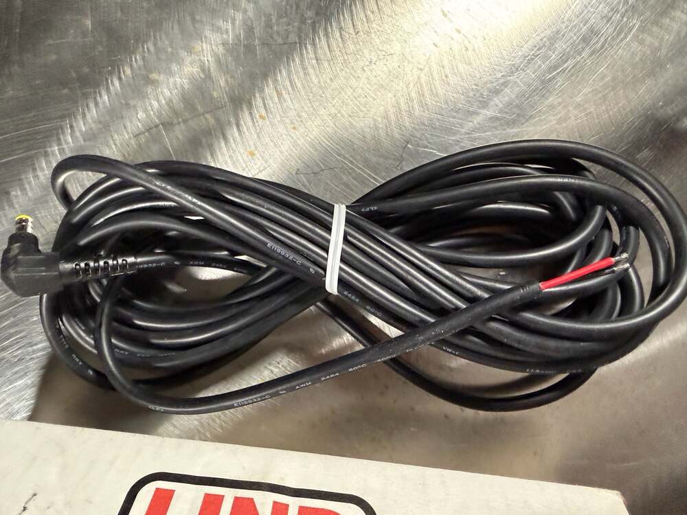 Lind Electronics 240" DC Power Cable 2.5mm Barrel Connector with 3A Fuse Kit